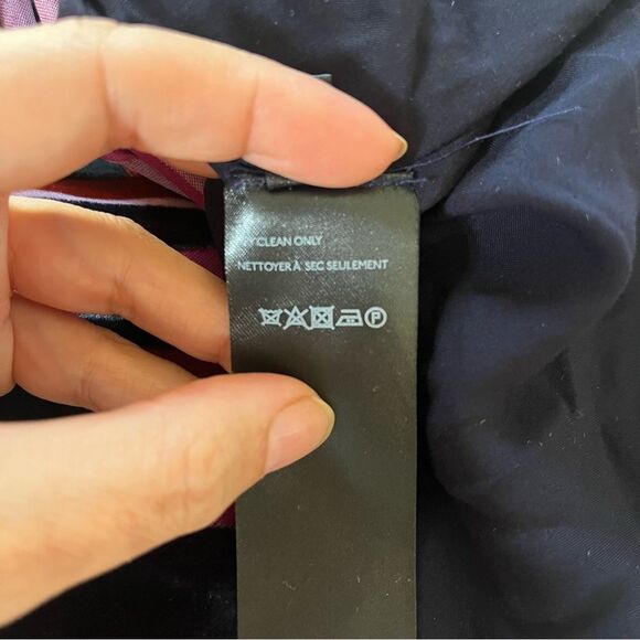 Anthropologie Tina Striped Velvet Midi Dress S NWOT - Picture 8 of 12